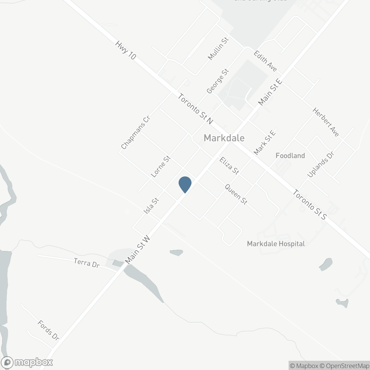 116 MAIN STREET W, Markdale, Ontario N0C 1H0
